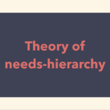 theory of needs-hierarchy